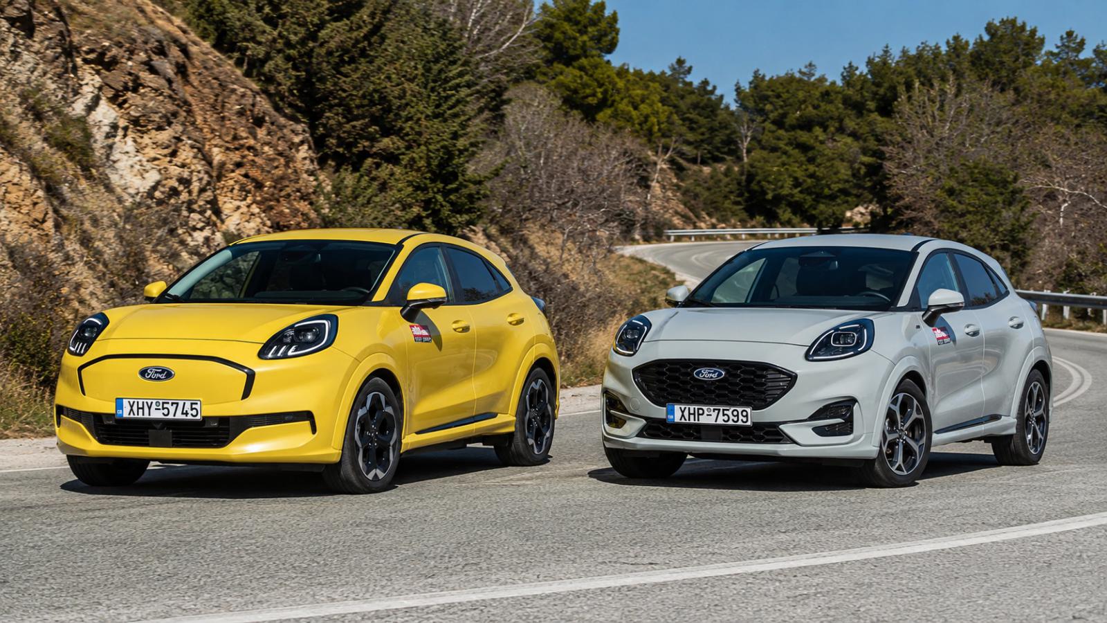 Ford Puma vs Ford Puma Gen E Ford Puma vs Ford Puma Gen E
